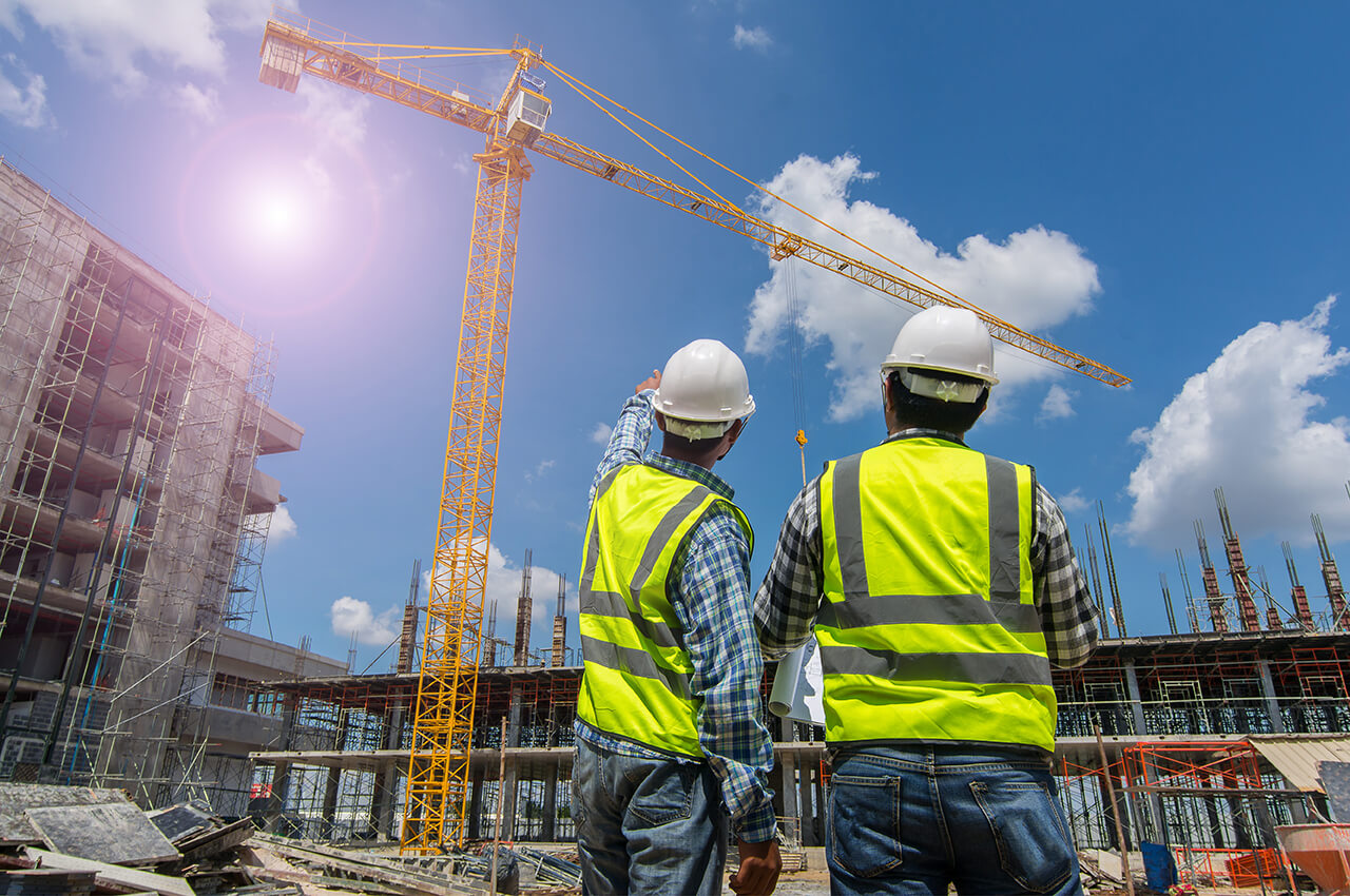 Générateur solaire ECOLOGENE® sur un chantier de travaux publics