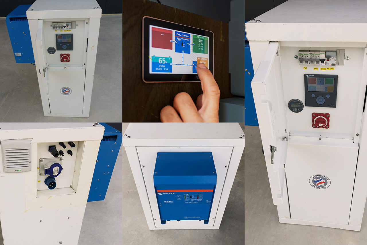 ECOLOGENE® Compact — armoire de production d'électricité solaire